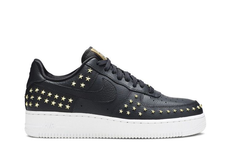 Nike Wmns Air Force 1 Low 'Star-Studded' — Black