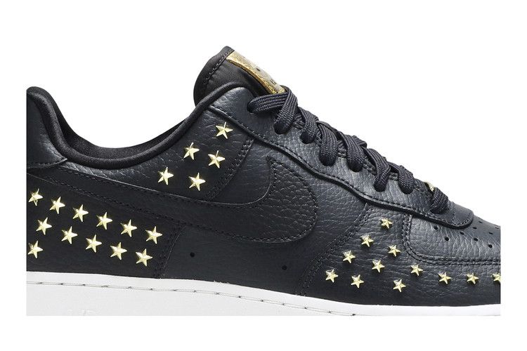 Nike Wmns Air Force 1 Low 'Star-Studded' — Black
