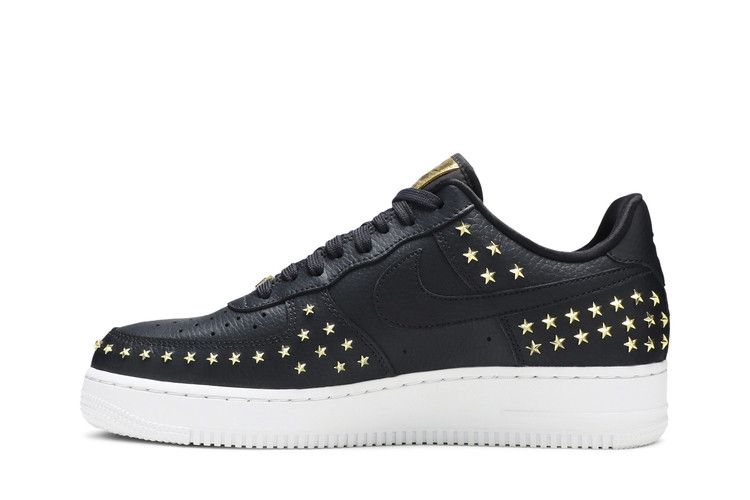 Nike Wmns Air Force 1 Low 'Star-Studded' — Black