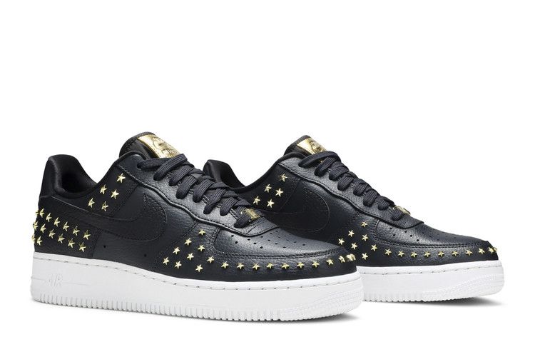 Nike Wmns Air Force 1 Low 'Star-Studded' — Black