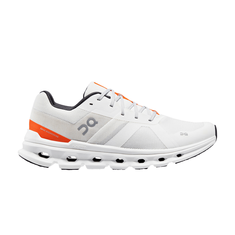 ON Cloudrunner 'Undyed White Flame' — Undyed White/Flame (46 98199)