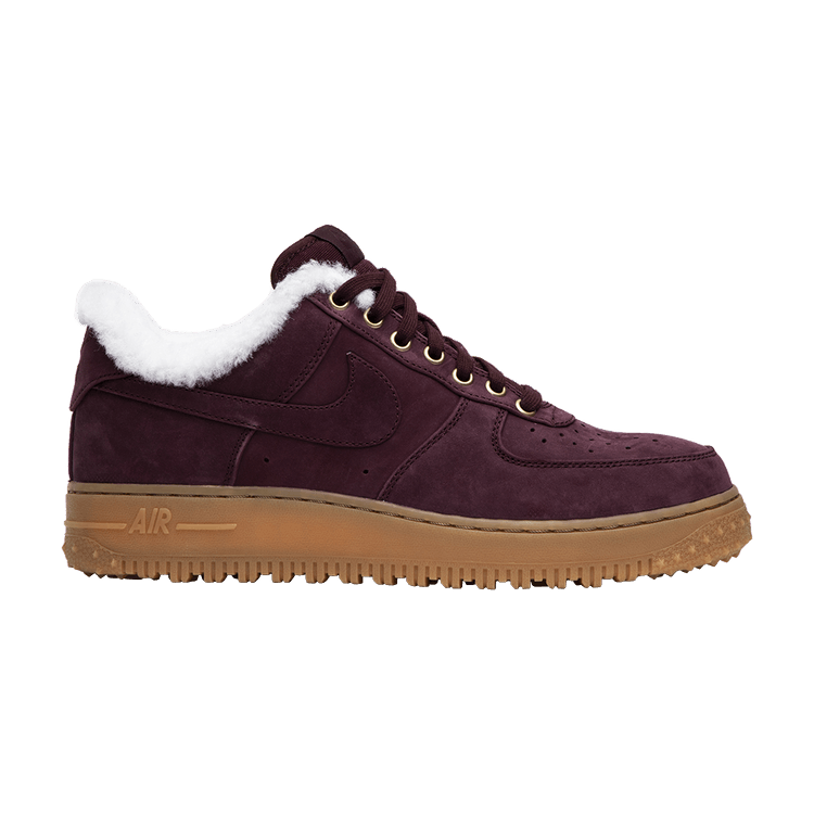Nike Air Force 1 Premium Winter 'Burgundy Crush'