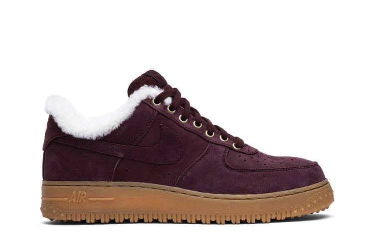 Nike Air Force 1 Premium Winter 'Burgundy Crush'