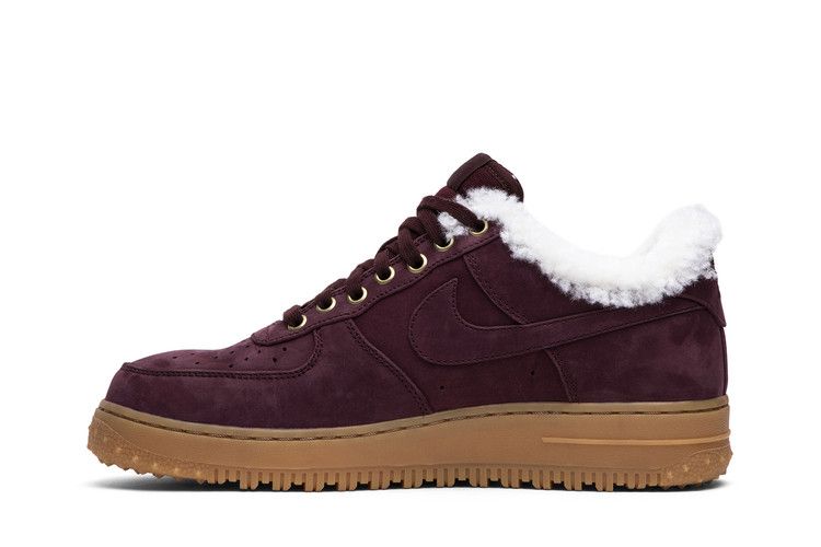 Nike Air Force 1 Premium Winter 'Burgundy Crush'