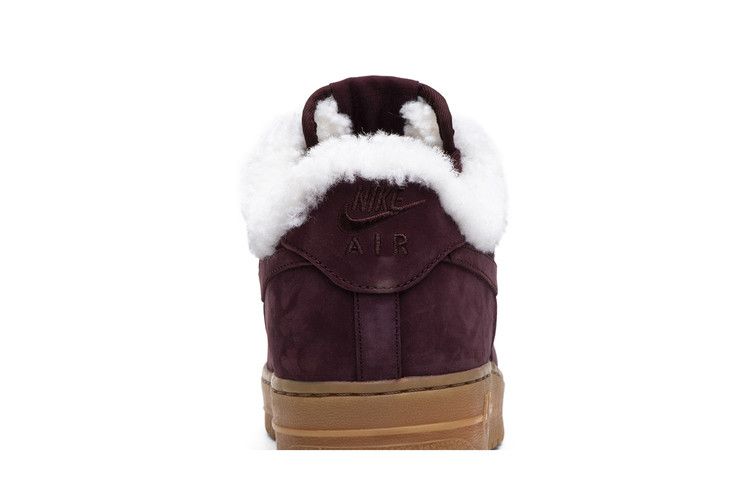Nike Air Force 1 Premium Winter 'Burgundy Crush'