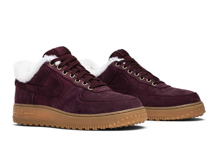 Nike Air Force 1 Premium Winter 'Burgundy Crush'