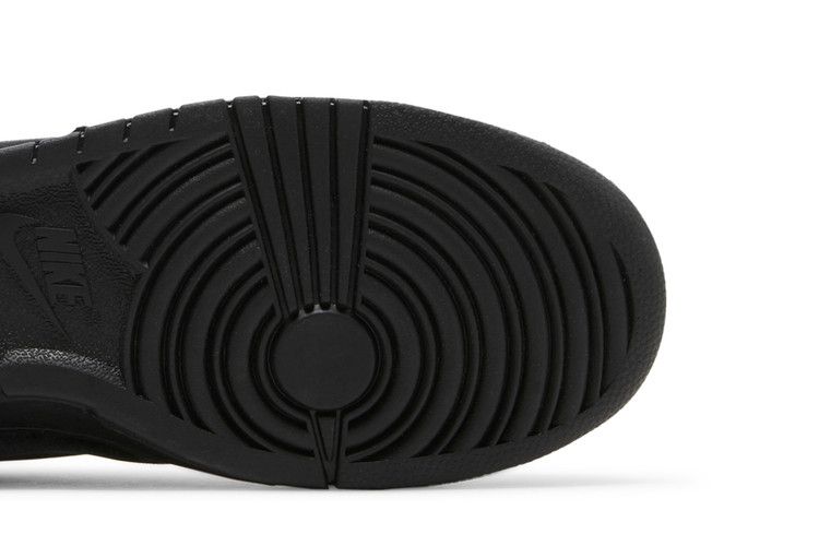 Nike Dunk Low Dover Street Market Triple Black Velvet