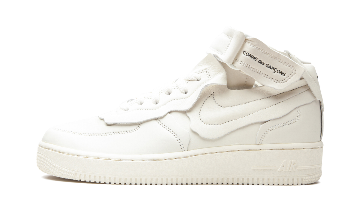 Air Force 1 Mid "Comme des Garcons White" DC3601 100