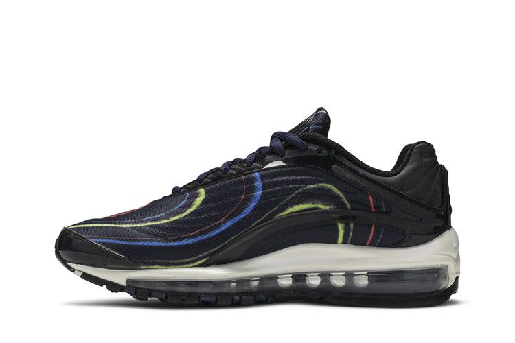 Nike Air Max Deluxe GS 'Midnight Navy' — Black/Black-Midnight Navy
