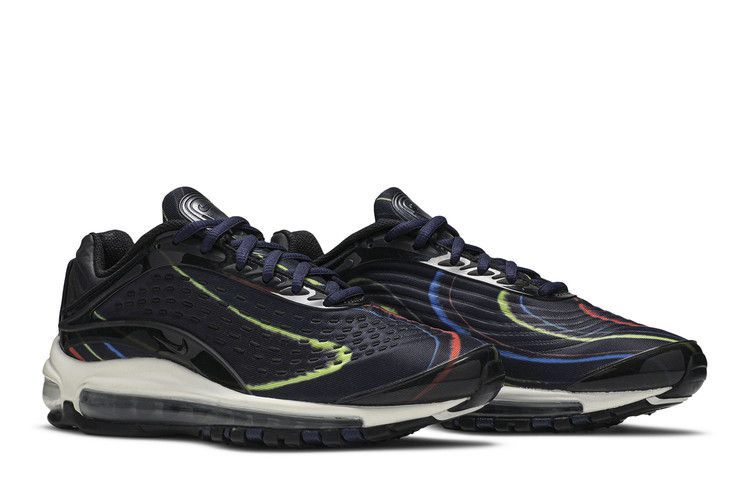 Nike Air Max Deluxe GS 'Midnight Navy' — Black/Black-Midnight Navy