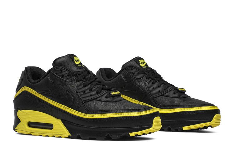 Undefeated x Nike Air Max 90 'Black Optic Yellow'