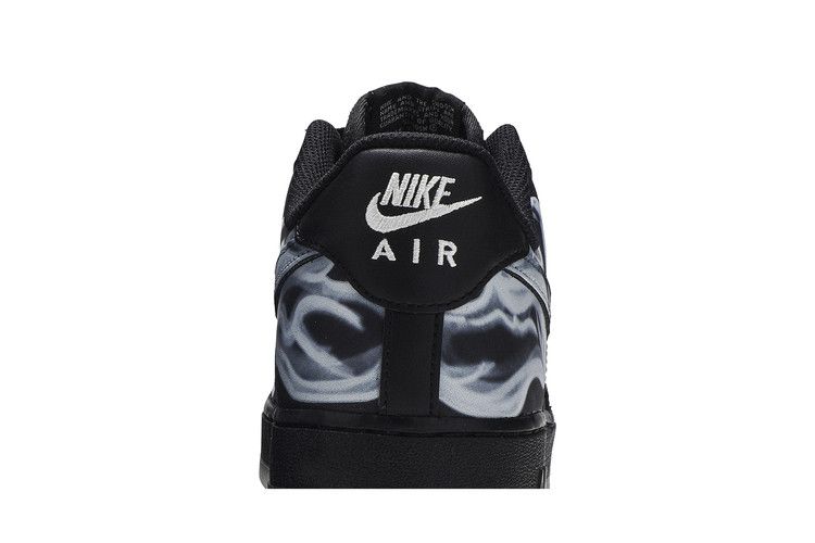 Nike Air Force 1 '07 QS 'Black Skeleton'