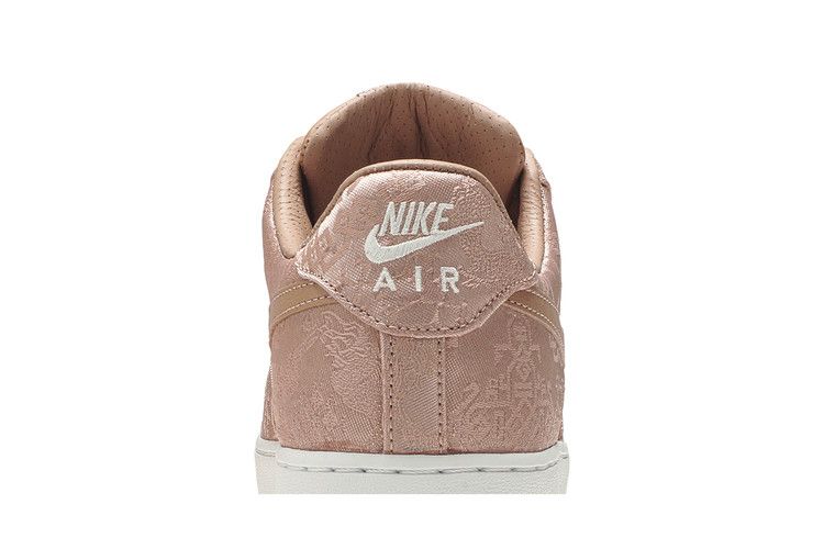 CLOT x Nike Air Force 1 Low Premium 'Rose Gold Silk'