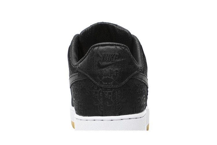 Fragment Design x CLOT x Nike Air Force 1 'Black Silk'