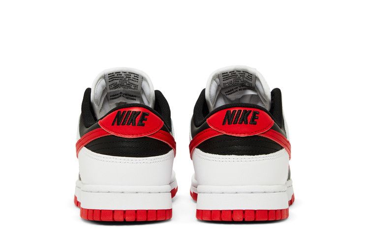 Nike Dunk Low Retro White Black University Red