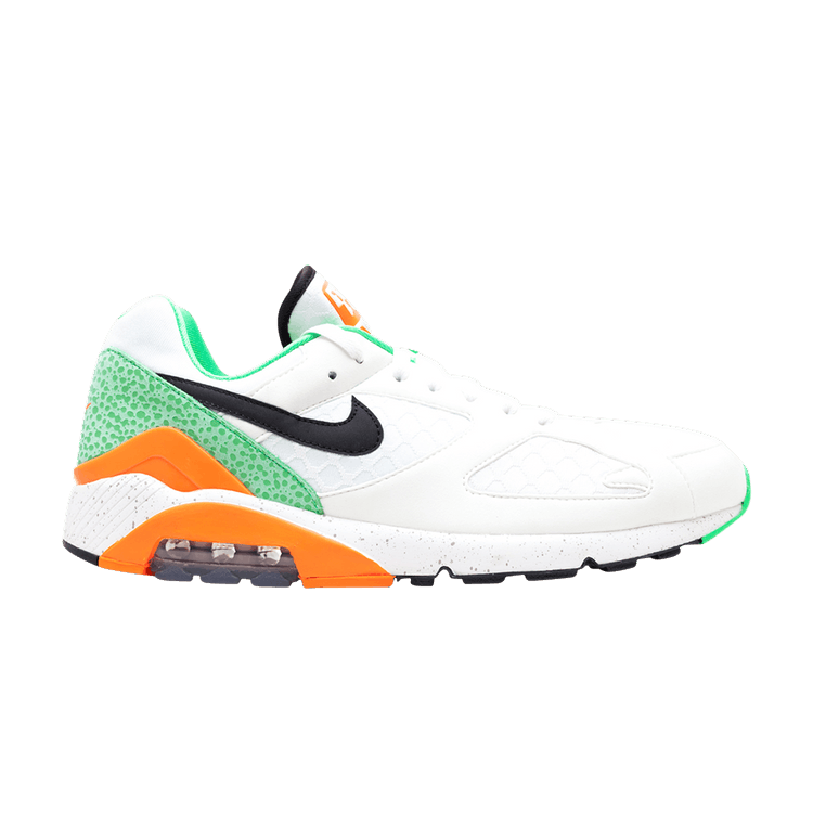 Size? x Nike Air Max 180 'Urban Safari' — White/Black-Ttl Crmsn-Psn Grn