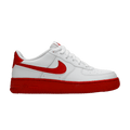 Nike Air Force 1 GS 'White Red Sole'