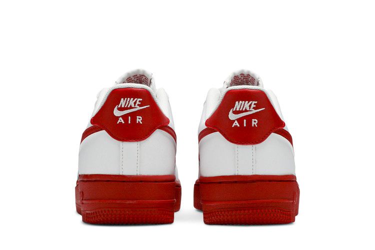 Nike Air Force 1 GS 'White Red Sole'