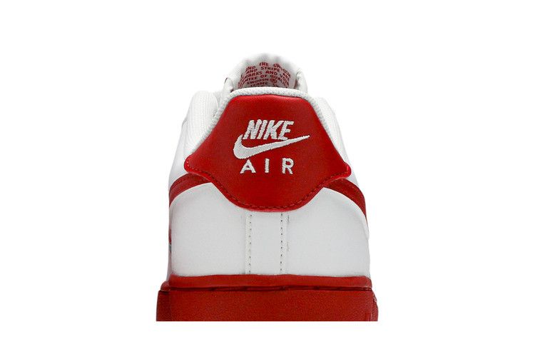 Nike Air Force 1 GS 'White Red Sole'