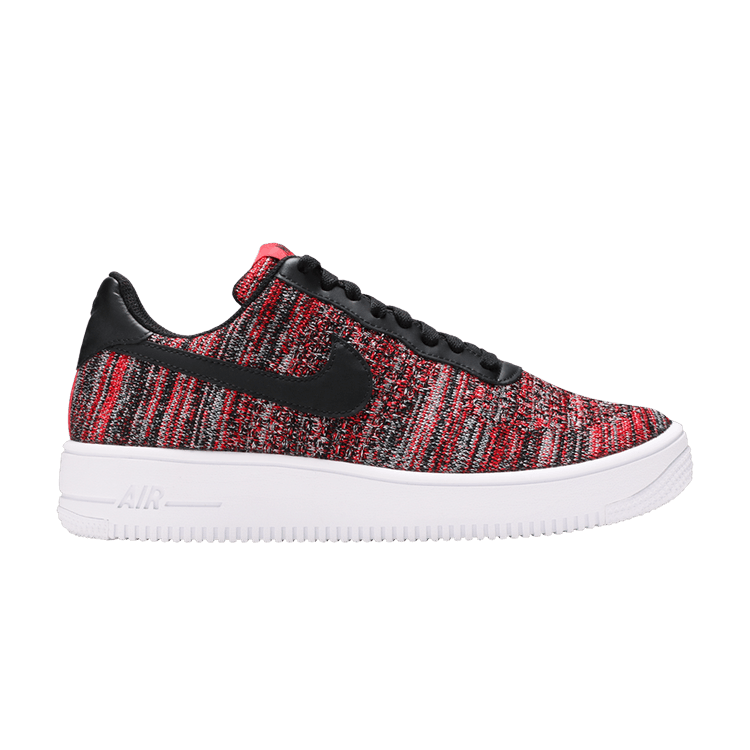 Nike Air Force 1 Flyknit 2.0 'University Red Black'