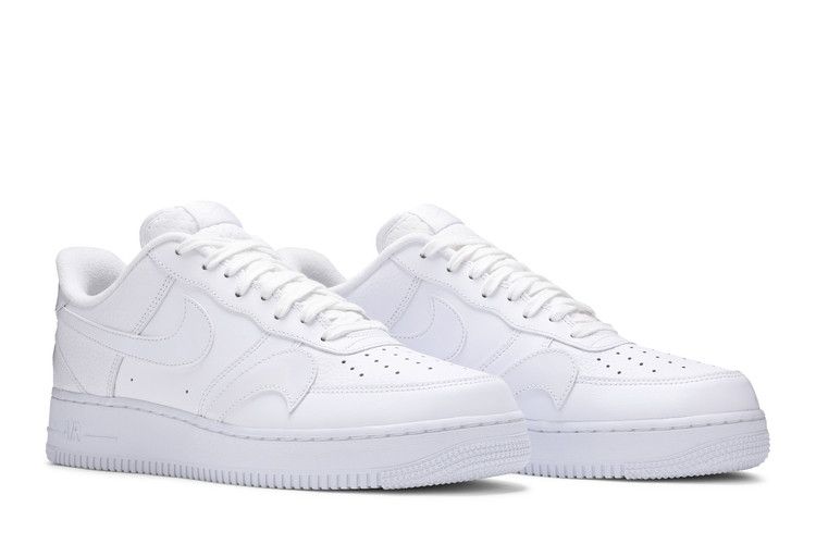 Nike Air Force 1 '07 LV8 'Misplaced Swoosh - Triple White'