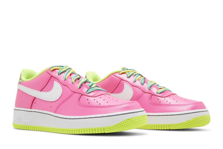 Nike Air Force 1 GS 'Pink Blast Volt'