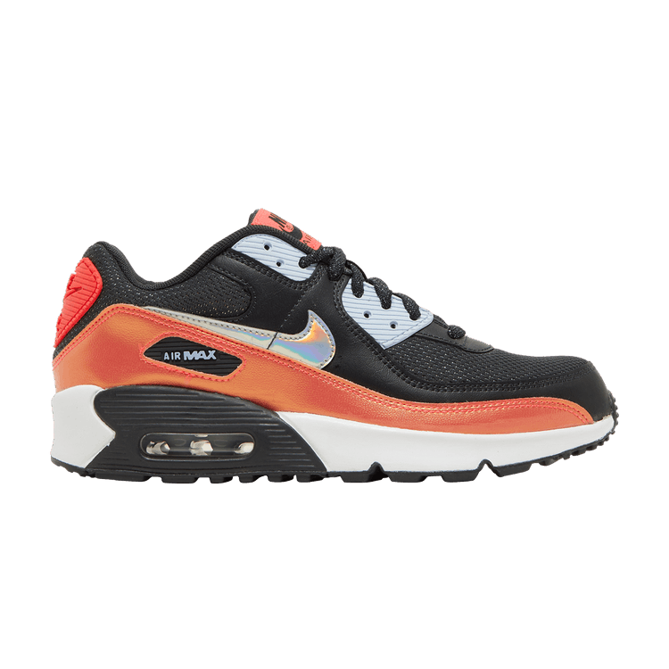 Nike Air Max 90 FP GS 'Black Laser Crimson'