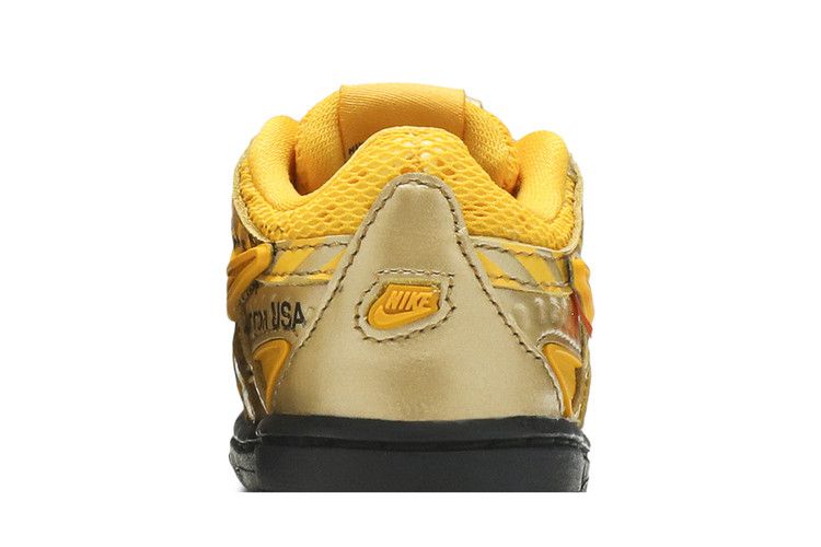 Nike Air Rubber Dunk Off-White University Gold (TD)