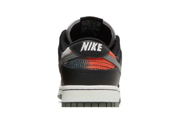 Nike Dunk Low Graffiti Black Red
