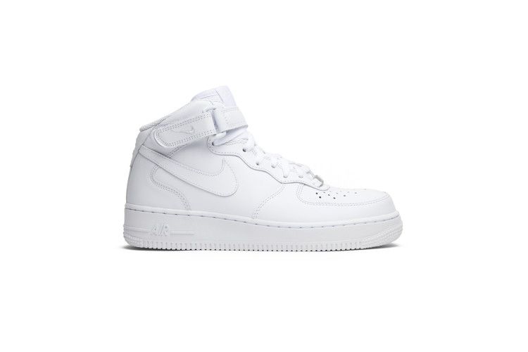 Nike Wmns Air Force 1 Mid 07 Leather 'Triple White'
