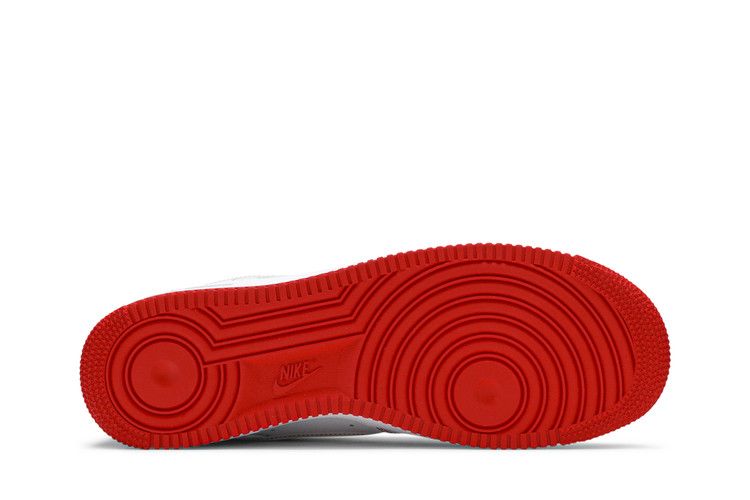 Nike Air Force 1 '07 'Contrast Stitch - White University Red'