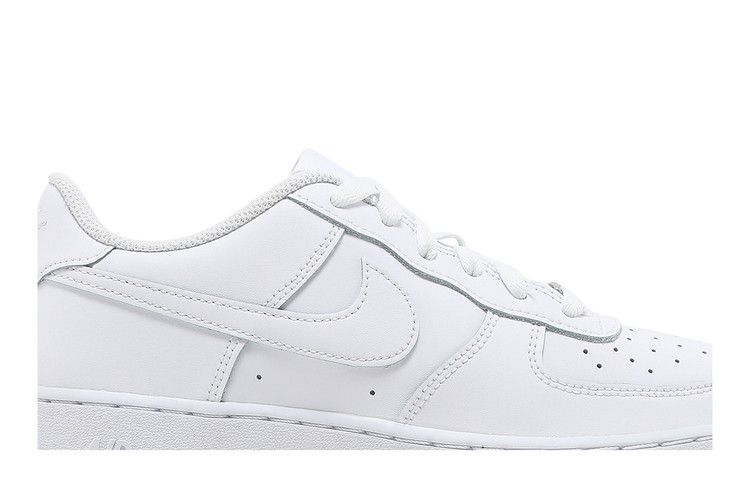 Nike Air Force 1 LE GS 'Triple White' — White/White