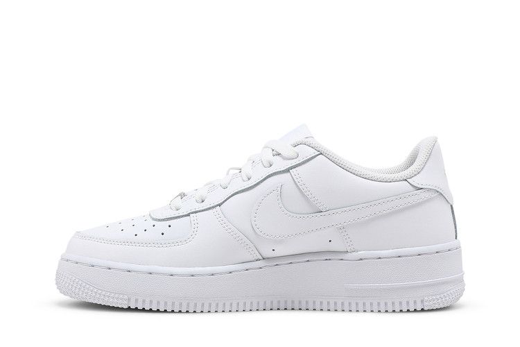 Nike Air Force 1 LE GS 'Triple White' — White/White