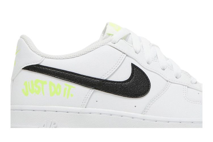 Nike Air Force 1 Low GS 'Just Do It - White Volt'