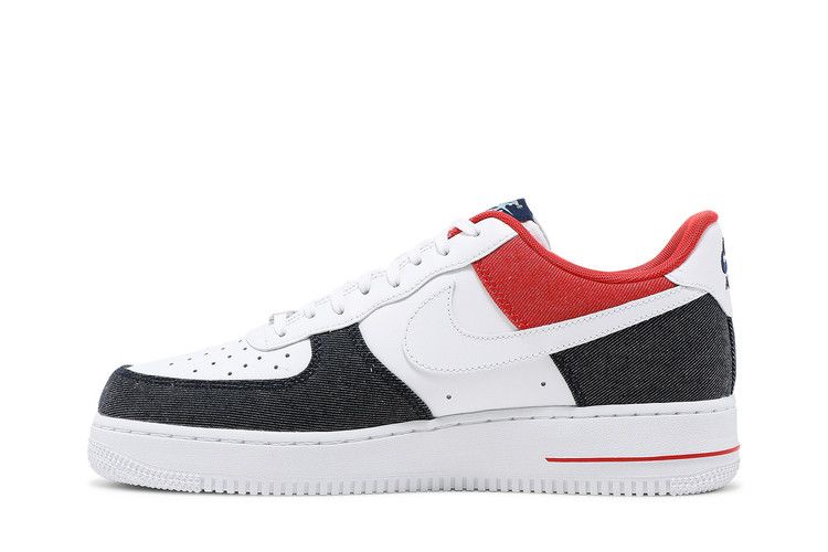 Nike Air Force 1 '07 LX 'White Red Denim'