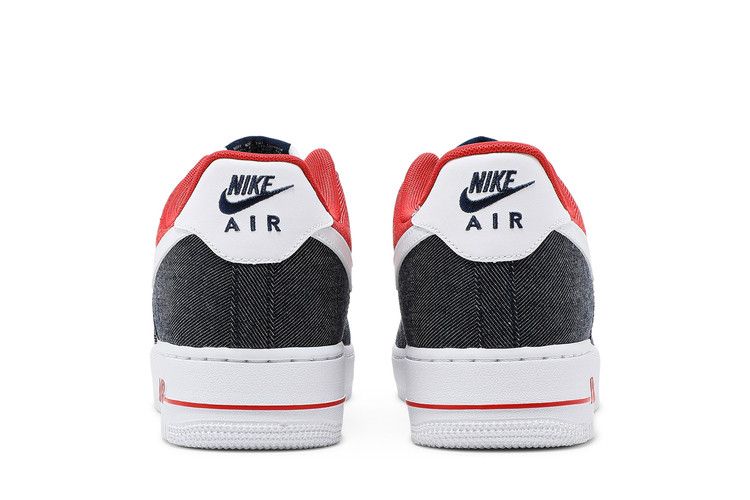 Nike Air Force 1 '07 LX 'White Red Denim'