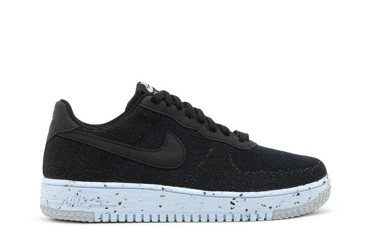 Nike Air Force 1 Crater Flyknit 'Black Chambray Blue'