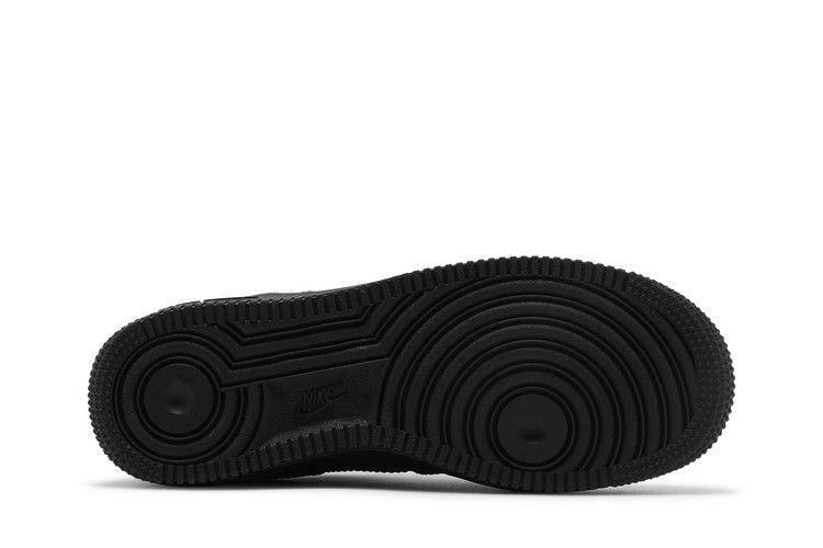 Nike Air Force 1 LE GS 'Triple Black' — Black/Black/Black