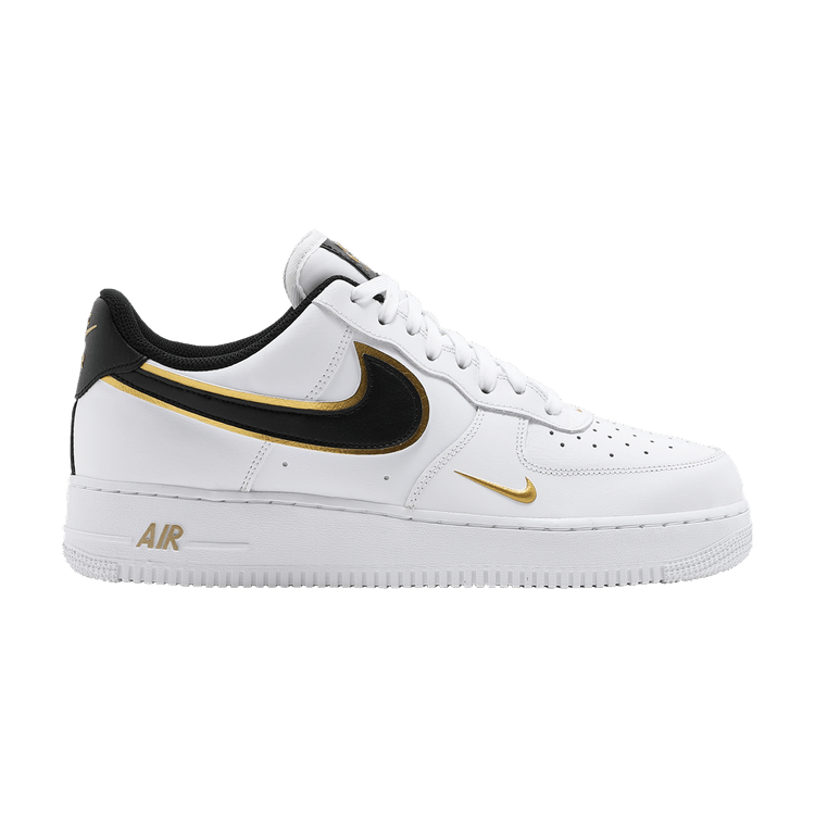 Nike Air Force 1 '07 LV8 'Metallic Swoosh Pack - White Metallic Gold'