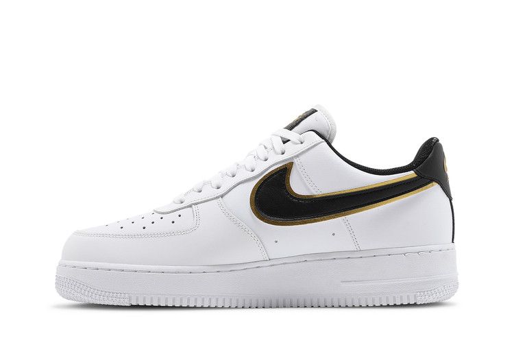Nike Air Force 1 '07 LV8 'Metallic Swoosh Pack - White Metallic Gold'