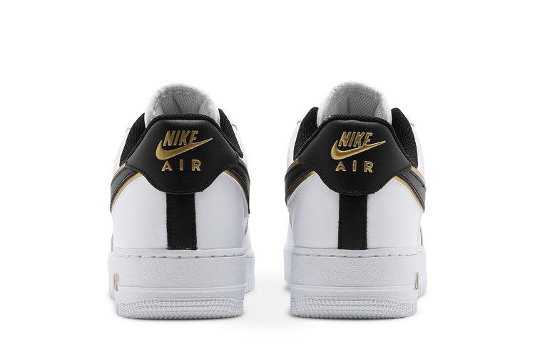 Nike Air Force 1 '07 LV8 'Metallic Swoosh Pack - White Metallic Gold'