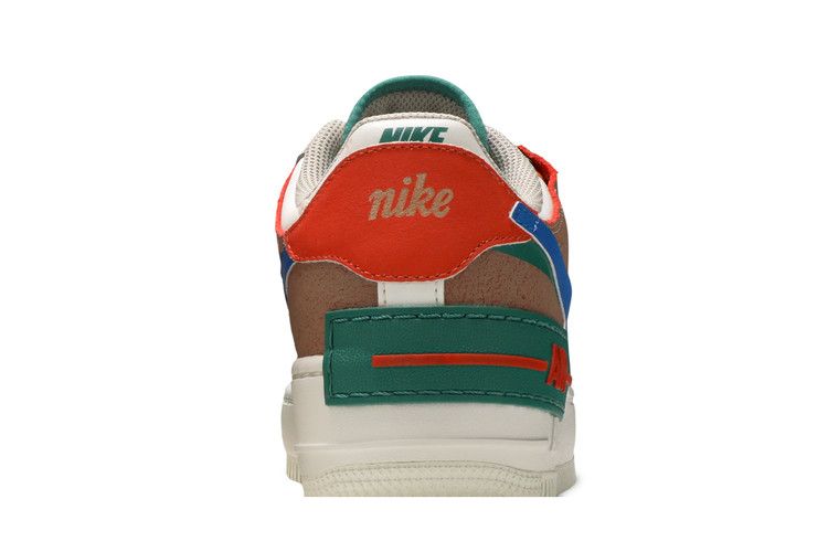 Nike Wmns Air Force 1 Shadow 'Sail Signal Blue Green'