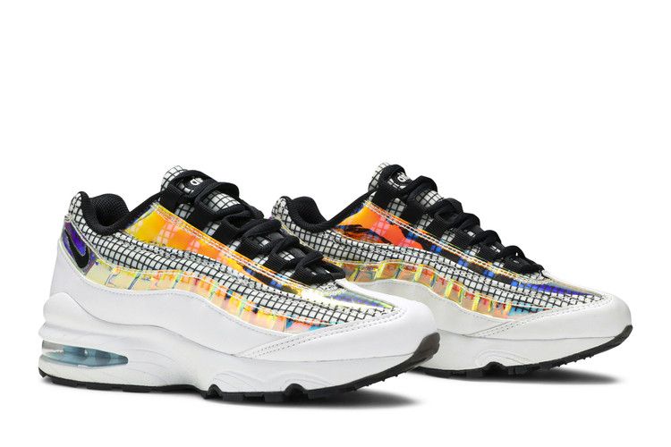 Nike Air Max 95 LV8 White Blue Glaze Black (GS)