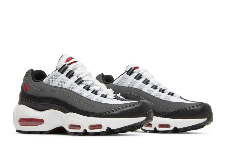 Nike Air Max 95 Recraft White Iron Grey University Red (GS)