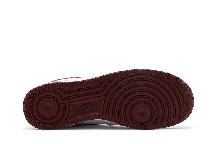 Nike Air Force 1 '07 'White University Red'