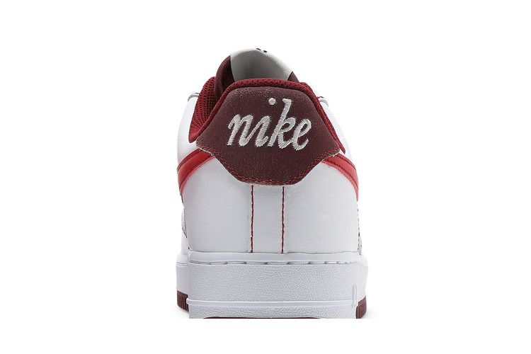 Nike Air Force 1 '07 'White University Red'