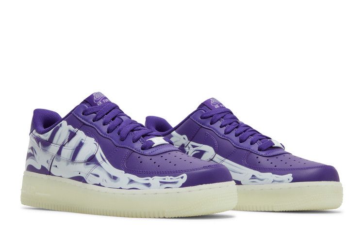 Nike Air Force 1 Low 'Purple Skeleton'