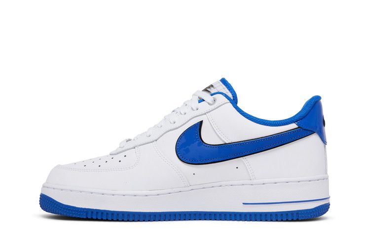 Nike Air Force 1 LV8 'White Game Royal' — White/Black/Game Royal/White