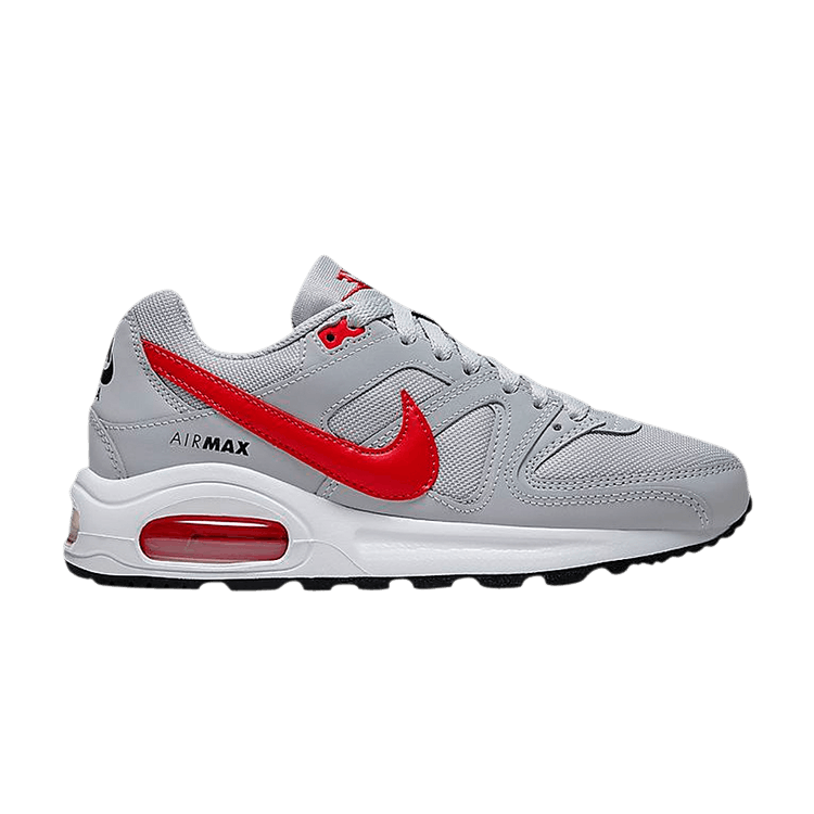 Nike Air Max Command Flex GS 'Wolf Grey Track Red'