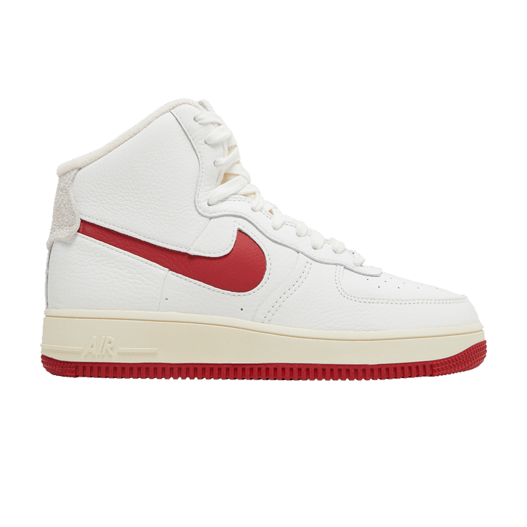 Nike Wmns Air Force 1 High Sculpt 'White Gym Red'
